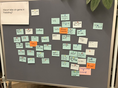 Warum lebe ich gerne in Feldolling