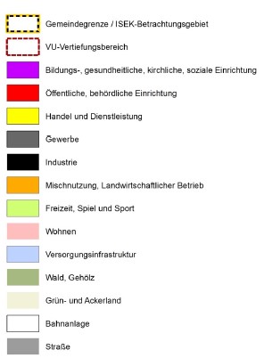 Flächennutzung Legende Flächennutzung Legende