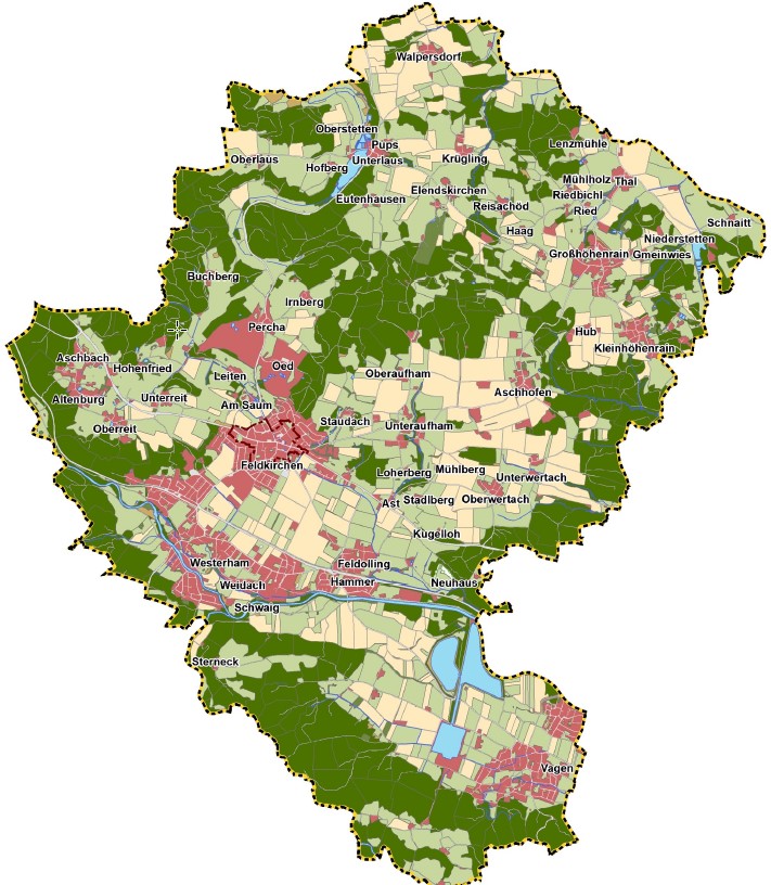 Karte Untersuchungsgebiet Karte Untersuchungsgebiet