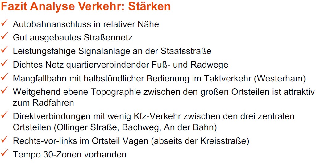 Verkehr Analyse Stärken Verkehr Analyse Stärken