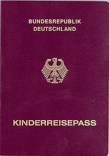 Kinderreisepass