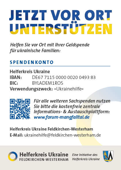 Spenden Flyer