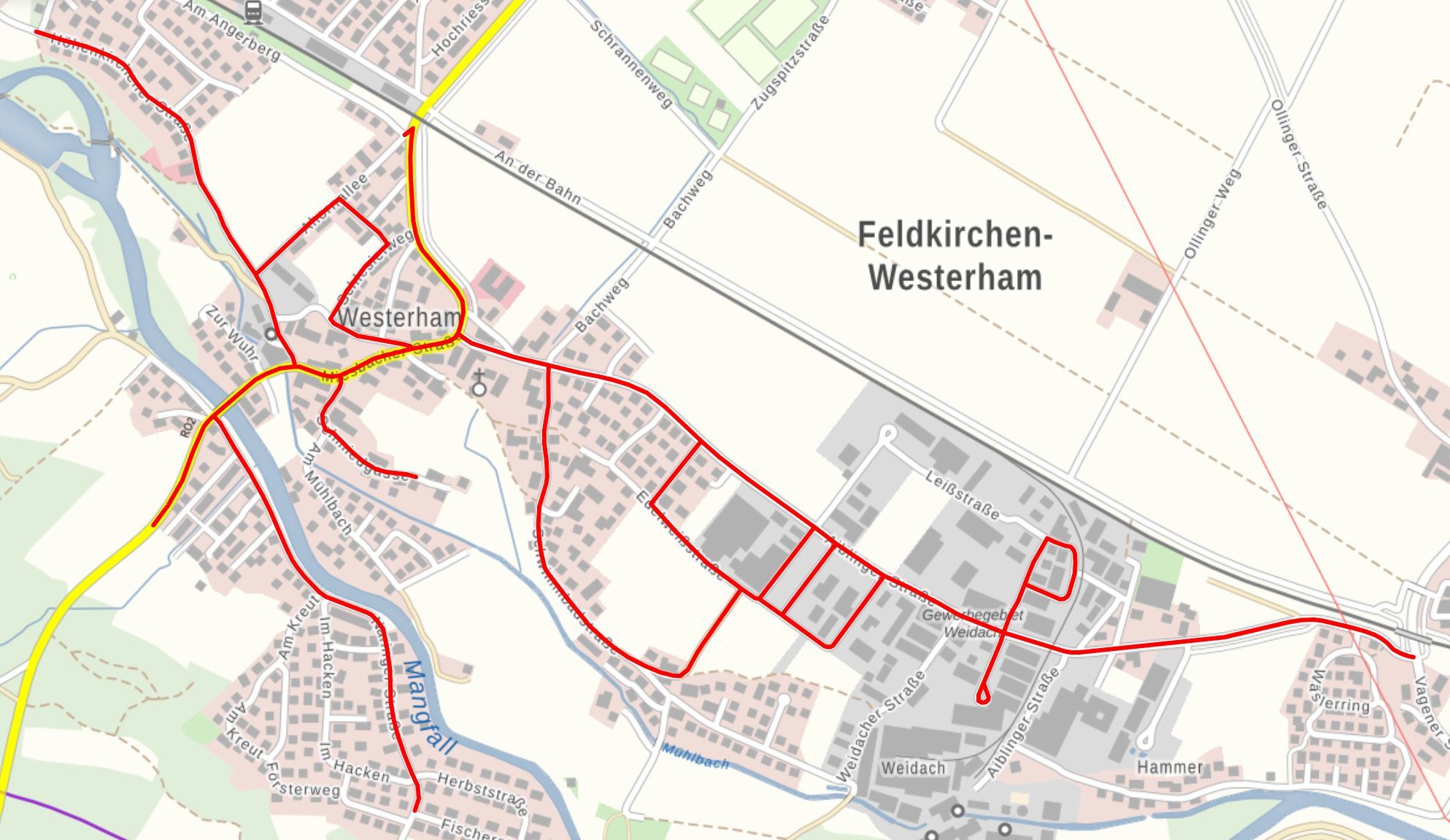 Straßensperrung Fest So